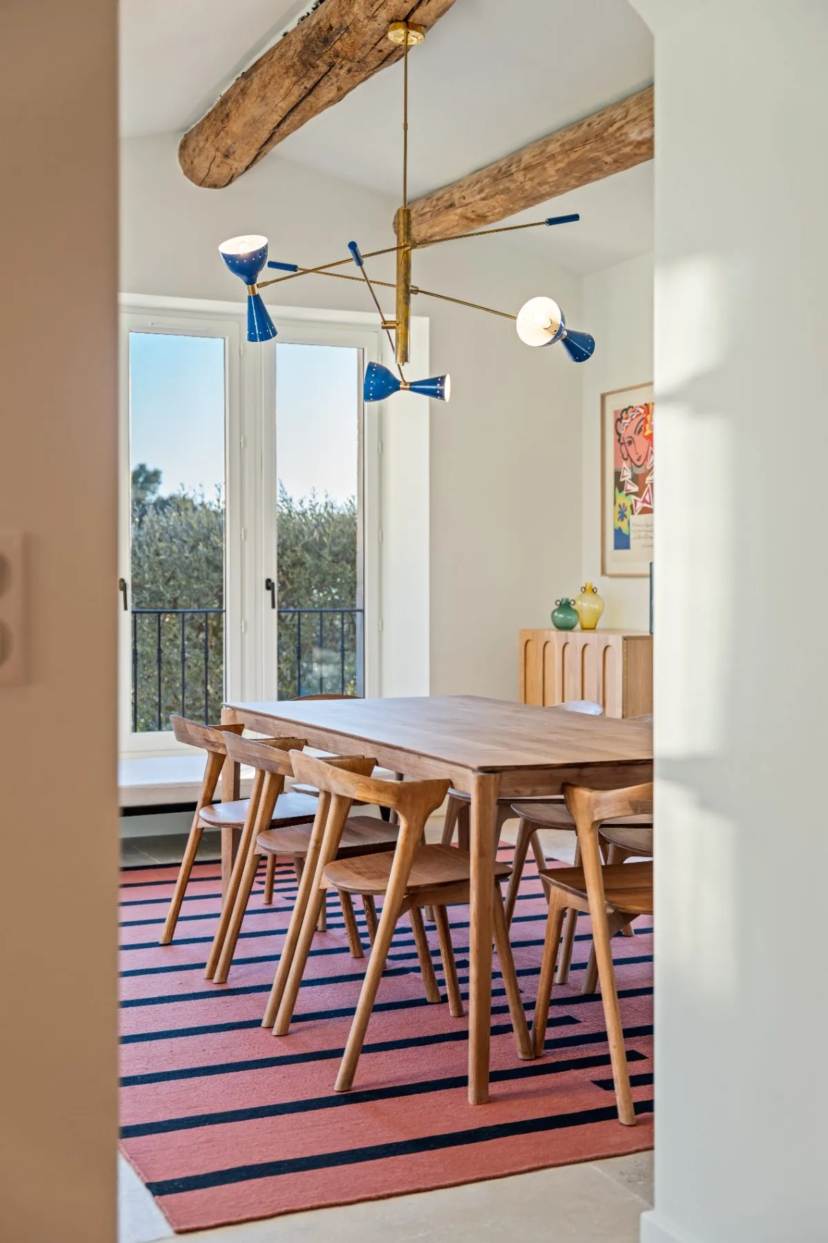 A corner of the dining room